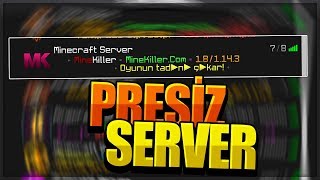 MİNECRAFT EN İYİ PREMİUMSUZ SERVER [upl. by Romilly]