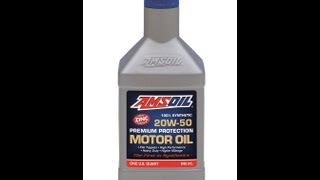 AMSOIL AMO ARO Premium Protection 10W40 amp 20W50 Motor Oils [upl. by Amahs375]