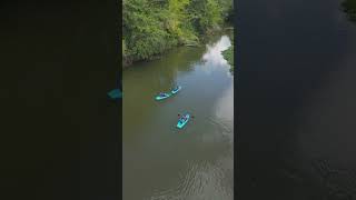 Kayaking at marianne river travel trinidad Kaykas kayaking river [upl. by Guibert16]