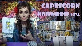 Capricorn Tarot Noiembrie 2024 Horoscop [upl. by Byran]