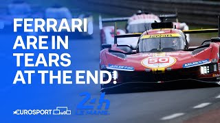 “ONE OF THE TOUGHEST LE MANS EVER” 💨  Le Mans 24 Hour 2024 Race Finish  Eurosport [upl. by Brandy]