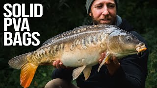 Carp Fishing with Solid PVA Bags  WIN A PVA BUNDLE  SIMPLE Solid Bag Rig [upl. by Lombard]