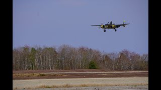 Flight 2 on my newest Flightline B25 Picture in picture [upl. by Anis]