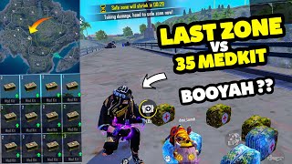 35 MEDKIT HEAL BATTLE CHALLENGE IN LAST ZONE  Desi Gamers [upl. by Aihsinyt]