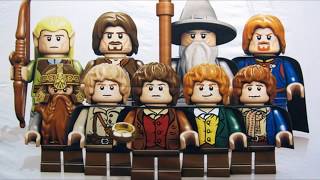 Lego Lord of the Rings Intro Cinematic to The Fellowship of the Rings [upl. by Maximilianus]