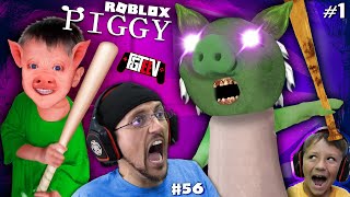 ROBLOX PIGGY Escape Peppa Granny Chapter 12345 amp 6 The FGTEEV Boys Gameplay 56 [upl. by Senzer]