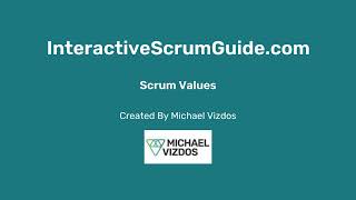 Scrum Values Scrum Guide 2024 [upl. by Golter]