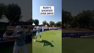 Rory McIlroy’s TEN YARD drive 👀 [upl. by Dacey]