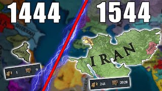 New 136 IMPOSSIBLE Ardabil into PERSIA start is Peak EU4 Experience [upl. by Ahsataj]