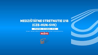 MEDZIŠTÁTNE STRETNUTIE U18 CZEHUNSVK 572024 [upl. by Gabby825]