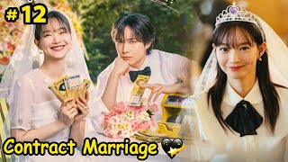 Part12  No Gain No Love2024  Contract Marriage  Korean drama explain In Hindi [upl. by Hasseman9]