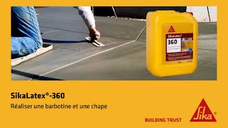 Comment réaliser une barbotine et une chape Résine daccrochage polyvalente SikaLatex360 [upl. by Nelg]