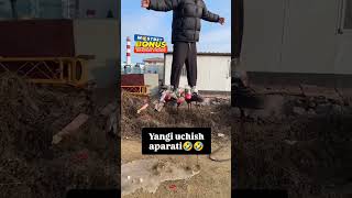 YANGI UCHISH APARATI🤣rekomendasikomik rekchiq youtubeshorts tiktok reels 1mln million top [upl. by Avivah698]