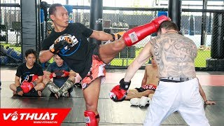 Full Huyền thoại Saenchai Sparring với các võ sĩ Việt Nam tại Sài Gòn SC [upl. by Marnie]