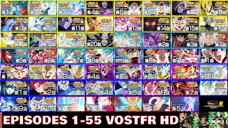 Super Dragon Ball Heroes Episodes 155 VOSTFR HD Universe  Big Bang  Ultra God  Meteor Mission [upl. by Lledner989]