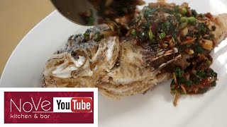 VENOMOUS Lionfish Fish Fry  Asian Inspired Dish [upl. by Uela166]