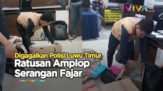 Polisi Gagalkan Serangan Fajar Paslon Bupati Luwu Timur [upl. by Anipsed]