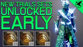 I UNLOCKED ALL 3 NEW TRIALS ARMOR SETS EARLY  Destiny 2 Season Of The Witch [upl. by Swetlana]