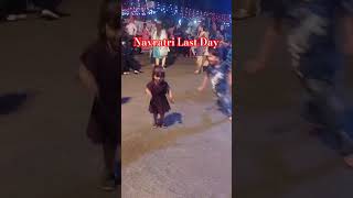 Navratri Garba navratri titwala garba mumbai dandiya dandiyanight night cutebaby [upl. by Trix]