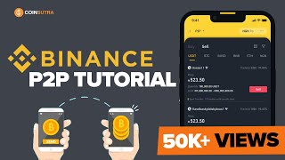 Binance P2P Tutorial ✅  How to Sell Crypto Using P2P method 🌍 [upl. by Justinian348]