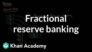 Overview of fractional reserve banking  The monetary system  Macroeconomics  Khan Academy [upl. by Arretahs822]