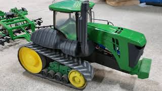 Custom 3D Printed 116 Scale RC John Deere 9560RT [upl. by Alilad239]