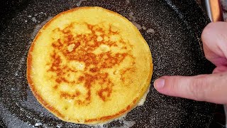 CORNBREAD CAKES  STOVETOP Cornbread Cakes Recipe  Johnnycakes Recipe [upl. by Doughty315]