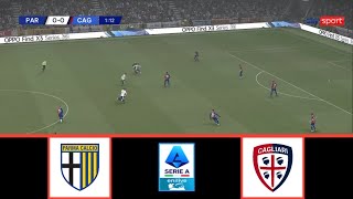 PARMA VS CAGLIARI  SERIE A 20242025  FOOTBALL LIFE 2024 [upl. by Alohs]