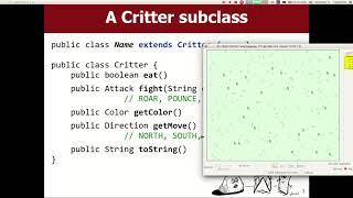 20 Marty Stepp CS 106A Programming Methodology Spring 2017 Critters [upl. by Nairoc801]