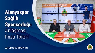 Alanyaspor ile 14 Yıldır Sürdürdüğümüz Sağlık Sponsorluğumuzu Yeniledik [upl. by Dahsraf153]