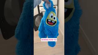 The BEST Way to Remove Fluff from your Stitched Monster Plushie [upl. by Brewster74]