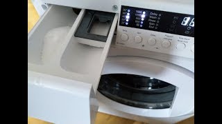 Ebac AWM86D2 WH Washing Machine Rinse and Spin [upl. by Zachery]