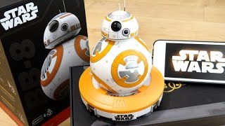 高性能ドロイドトイ！「BB8」スターウォーズEP7 レビュー！スマホアプリと連動で操作可能 amp 機能満載 spheroスフィロ製 定価¥19800 [upl. by Idas]