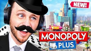 I TRY TO BUY THE WHOLE CITY MONOPOLY PLUS [upl. by Sirak]