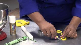 How to Make Fondant Chains  Take the Cake [upl. by Ahsac]