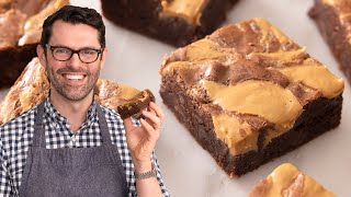 Amazing Peanut Butter Brownies Recipe [upl. by Earlene]