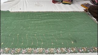 Chickpet Bangalore wholesale fancy designer sareesSingle saree courier available [upl. by Gujral]