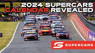 2024 Supercars calendar revealed  Supercars 2023 [upl. by Hibbitts]