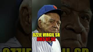 Ozzie Virgil Sr dies at 92 First Dominicanborn player in MLB [upl. by Caresa114]