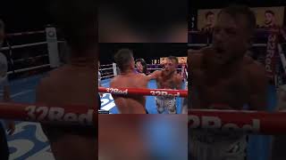 Professional boxing Punches and a knockdown boxing [upl. by Mendive]