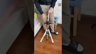 Oneclick start crutch chair Crutch stool [upl. by Noella]