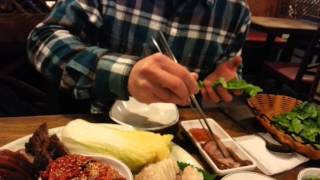 Korean Food Bossam and Jokbal [upl. by Esbensen]