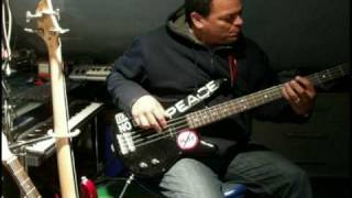 Tony on Bass  Teena Marie Square Biz  Funky Tina Squarebiz bassline [upl. by Channa]