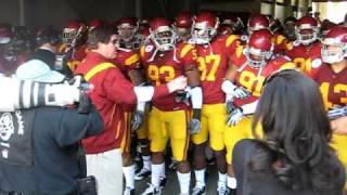 USC TROJANS ROSE BOWL 2009 PRE GAME [upl. by Laehcym]