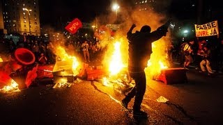 RJ Imagens exclusivas da heroica resistência das massas à violência da PM 20062013 [upl. by Noryk565]