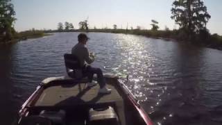 Fishing with George Miller Catching Gogalli Fish in Manchac La [upl. by Barthold]