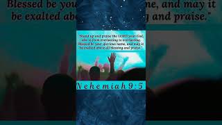 Praise the Lord🙌 Nehemiah 95  shorts bible jesus [upl. by Ydahs]