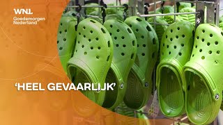 Steeds meer Amerikaanse scholen verbieden gevaarlijke Crocs [upl. by Gambrell]