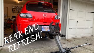 Rear Suspension Rebuild NIGHTMARE  Mazdaspeed 3 [upl. by Zacharia]