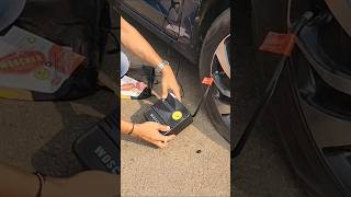 Woscher car tyre inflator woscher nittorai tyre car tyreinflator [upl. by Oirevas]